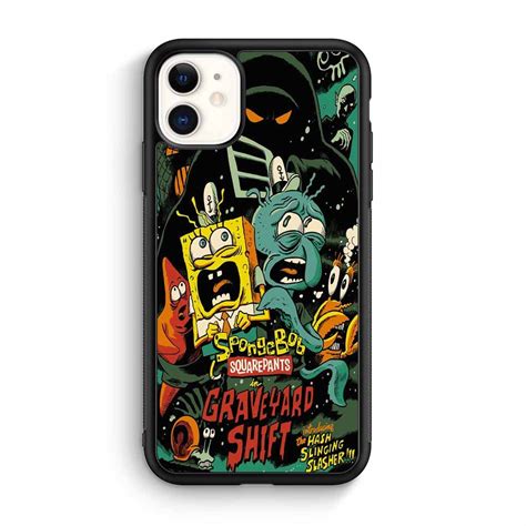 Spongebob Hash Slinging Slasher Graveyard Shift iPhone 11 series case ...