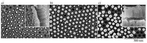 High-Density Plasmonic Nanoparticle Arrays Deposited on Nanoporous ...
