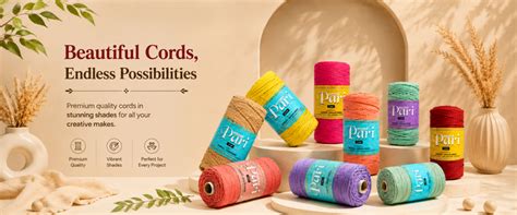 Premium Macrame Cords | Largest Manufacturer in India, USA and Globe ...