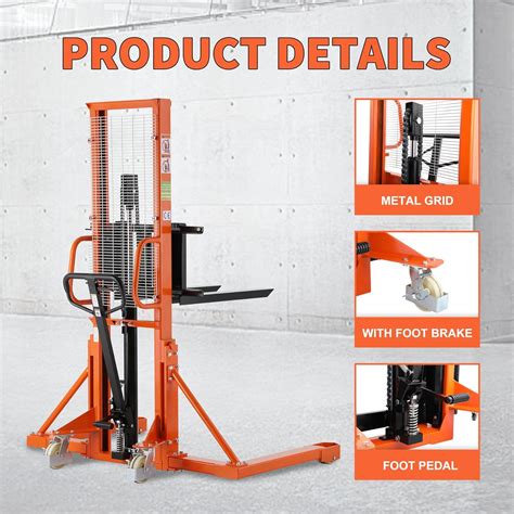 TTORYCARRIER Tory Carrier Manual Stacker Material Lift 63” India | Ubuy