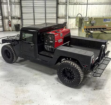 Welder Humvee | Welding trucks, Welding rigs, Hummer truck