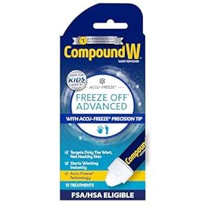 Compound W Freeze Off Wart Removal System 15 Treatments : Amazon.in ...
