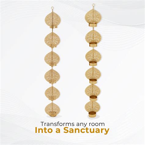 Vertical 6 Tea Light Holder Wall Art – DecorTwist