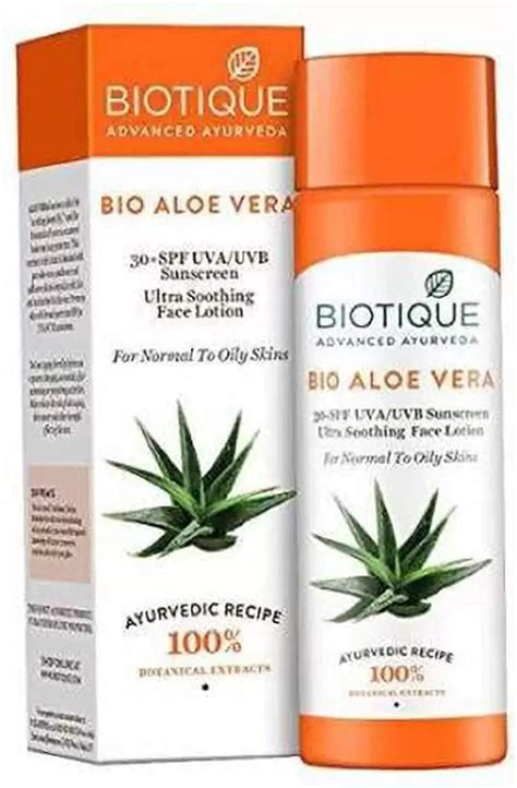 Bio Aloe Vera SPF 30 Lotion – Ayurvedafamily