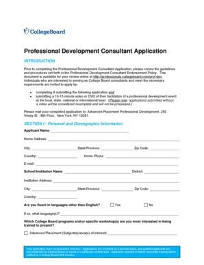 Fillable Online Consultant Application Form - FINAL.rtf Fax Email Print ...
