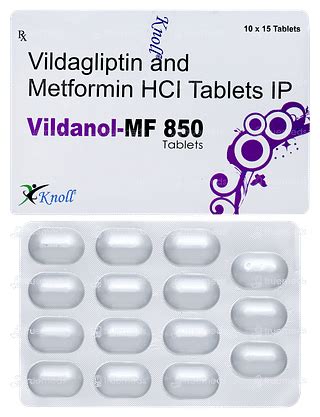 Vildanol Mf 850 Tablet 15: Uses, Side Effects, Price & Substitutes