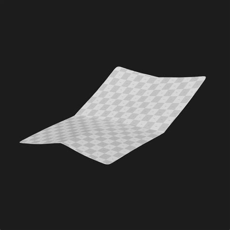 Folded Sheet | Premium 3D model