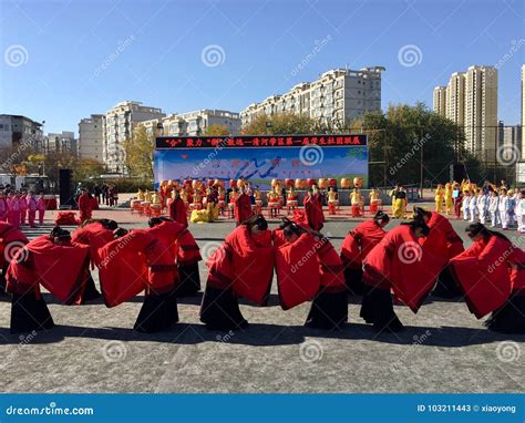 China Han Dynasty Etiquette Performance Editorial Stock Photo - Image ...