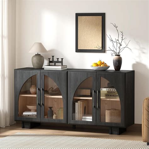 Amazon.com - Jiansu furni,Sideboard Buffet Cabinet with Storage, 63 ...