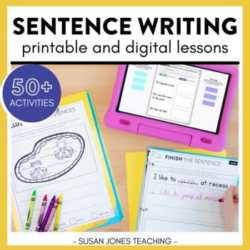 Image result for Sentence Writing Lessons