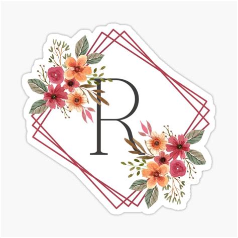 Image result for Custom R Letter Sticker