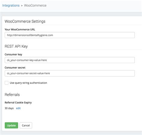 WooCommerce API Key 的图像结果