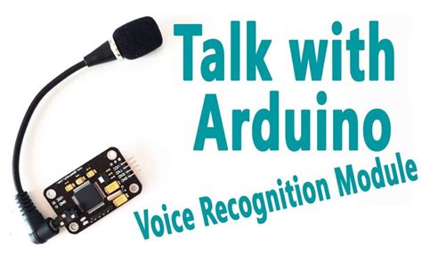 Robocraze Speech Recognition Module With Microphone Dupont Jumper Wire ...
