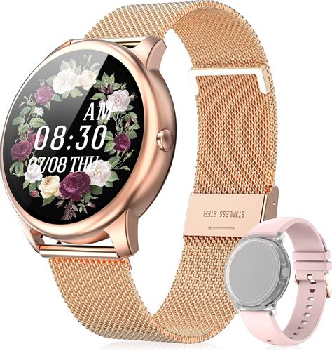 Buy Smart Watches for Women AnswerMake Call, Smartwatch Fitness Tracker ...
