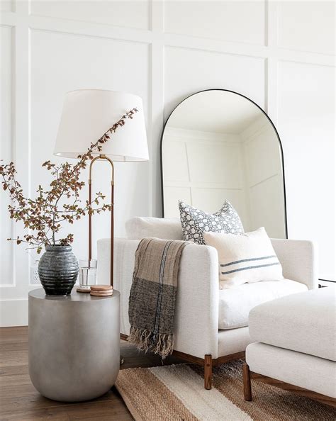 30+ Living Room Floor Mirror Decorating Ideas