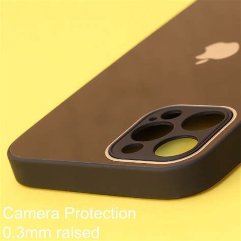 Black camera Safe mirror case for Apple Iphone 13 Pro Max – The Hatke