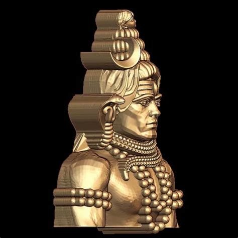 Shiva 3D Model For Jewelry Creation - Intricate Design