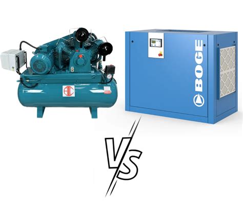 Image result for Rotary Screw Compressor Vs Piston