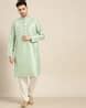 Buy Sea Green Kurtas for Men by SOJANYA Online | Ajio.com