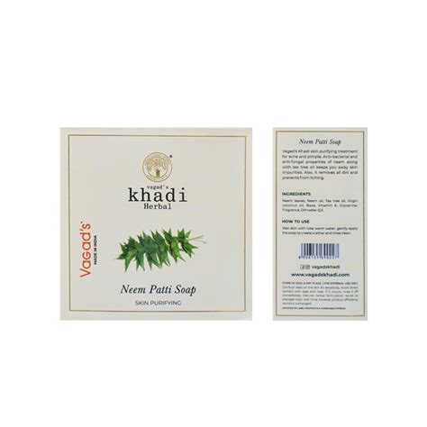 Neem Patti Soap 100gms – Gramiyum – Online Store for Cold Pressed Oil ...