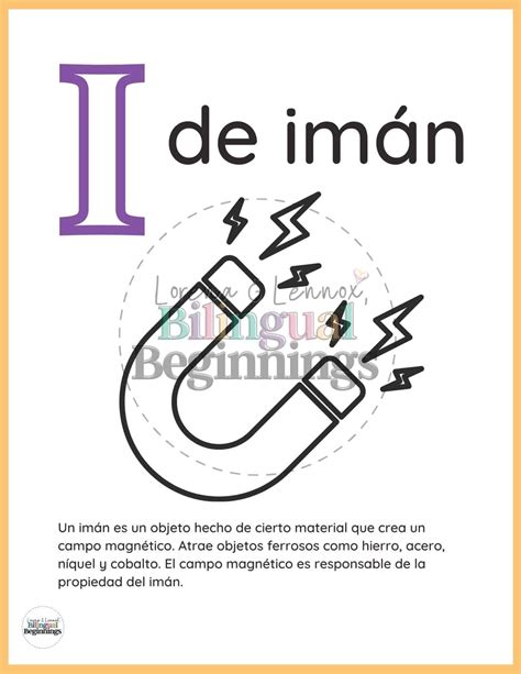 Letter I Alphabet Printables in Spanish for Children - Bilingual Beginnings