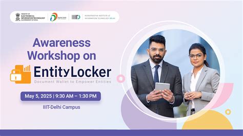 Entity Locker Workshop - Digital India | Leading the transformation in ...