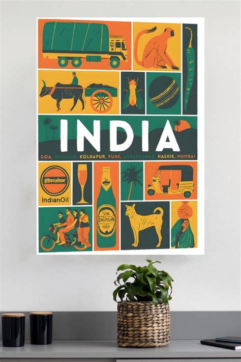 India Design Poster | CIty Posters – The Poster Valley