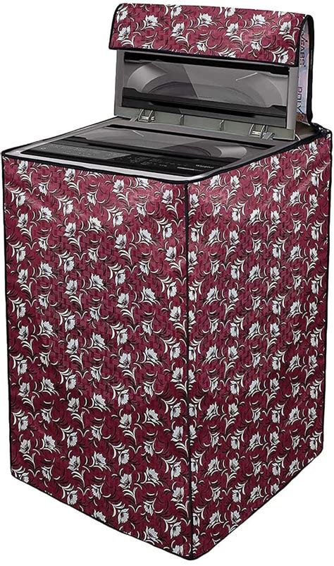 Formonik Red KaliTop Loading Washing Machine Cover For 6 kg Washing ...