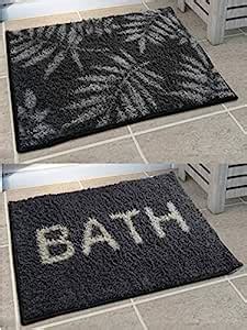 Buy Athom Trendz Polyester Blend Easy Home Designer Soft Anti Slip Bath ...