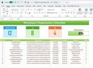 Image result for Work Organization Examples Excel