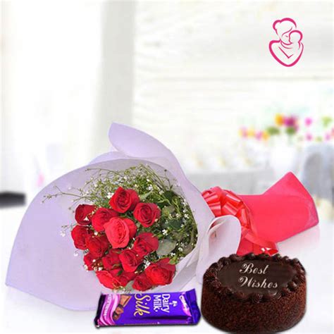 Send Red & Chocolaty Surprise Online - PR17MD092MD17 | Giftalove