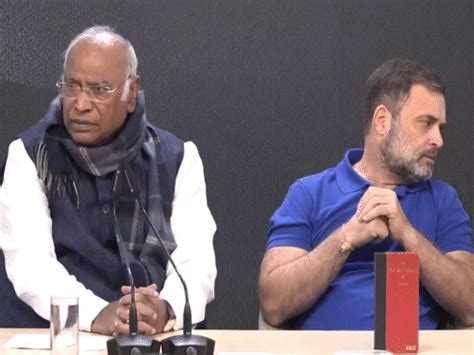 Rahul and Kharge to hold press conference shortly