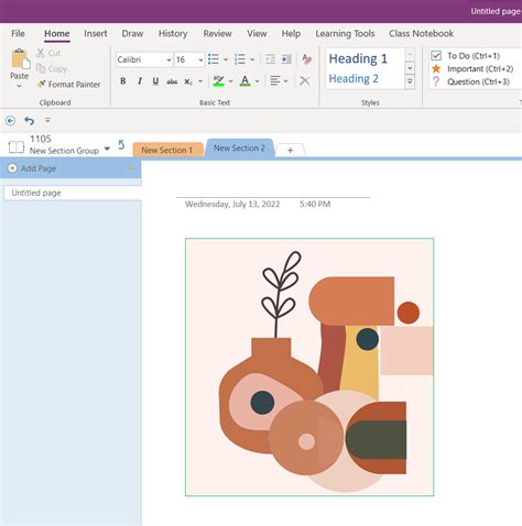 Image result for OneNote Add Border around Text