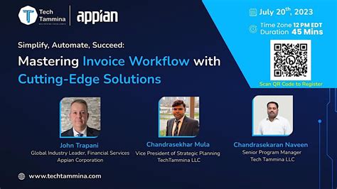 Streamline Your Financial Workflows With Invoice Automation, July 20 ...