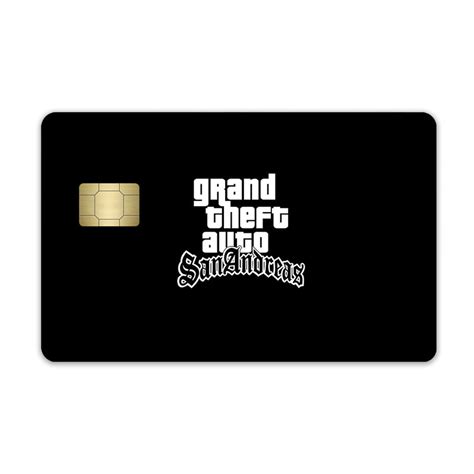 Grand Theft Auto San Andreas Credit Card / Debit Card Skin