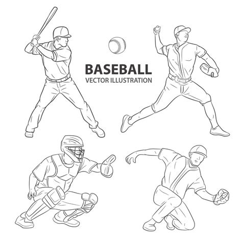 Baseball Bat Line Drawing 的图像结果