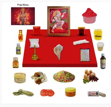 Hanuman Puja Kit / Lord Hanuman Poojan Samagri For Pooja Hindu Religio ...