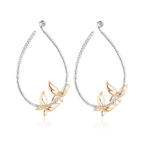 金质钻石全耳式耳环 - Messika梅西卡奢华珠宝
