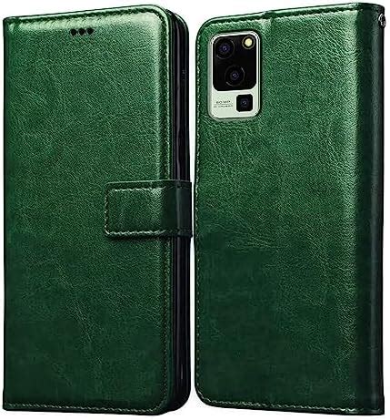 ClickAway Leather Finish Flip Cover for Lava Blaze 5G |Inside Pockets ...
