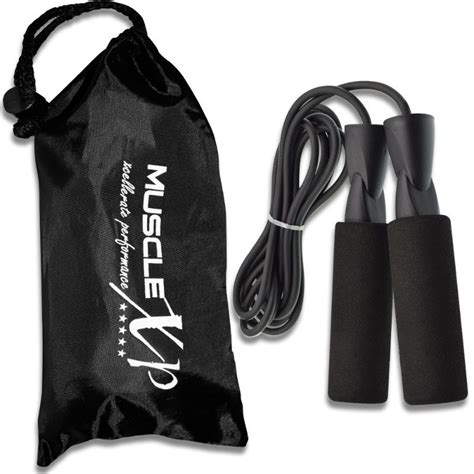 Buy MuscleXP Skipping Rope (Jumping Rope) With Foam Handles For Men ...