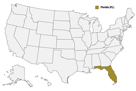 Florida Counties Map | Mappr