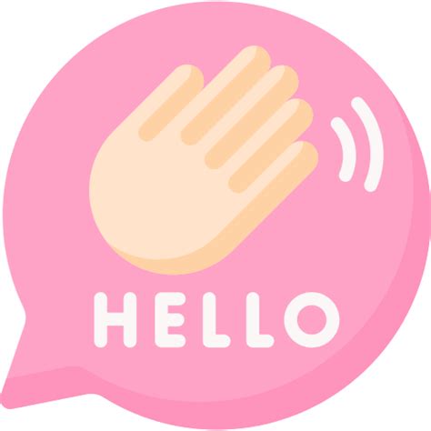 Image result for Hello I AM Icon