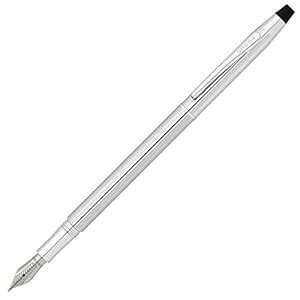 Cross Classic Century Fountain Pen, Lustrous Chrome : Amazon.in: Office ...