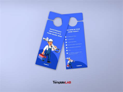 18 Free Door Hanger Templates (Word, PDF, PSD) ᐅ TemplateLab