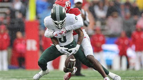 MSU football fumbles win vs. Rutgers