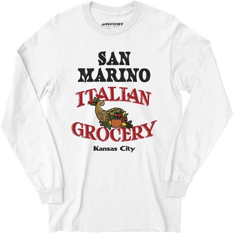 Casino - San Marino Italian Grocery - Long Sleeve T-Shirt – m00nshot
