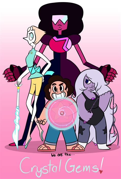Steven Universe Crystal Gems by Bluerainbow01 on DeviantArt