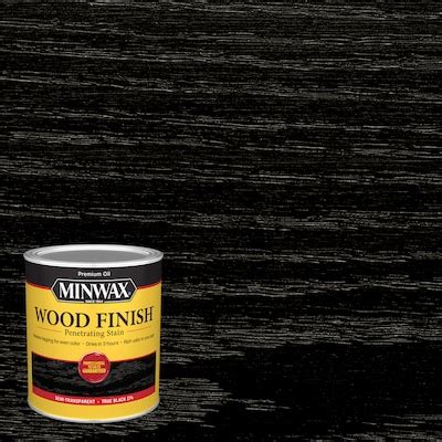 Black Wood Finish Interior Stains at Lowes.com