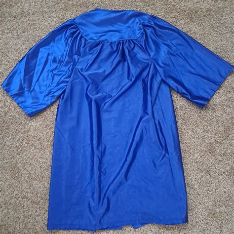 Herff Jones Blue Graduation Gown - Robe Costume - Cho… - Gem