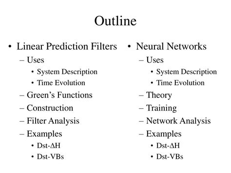 Image result for Linear Prediction Filter Applications